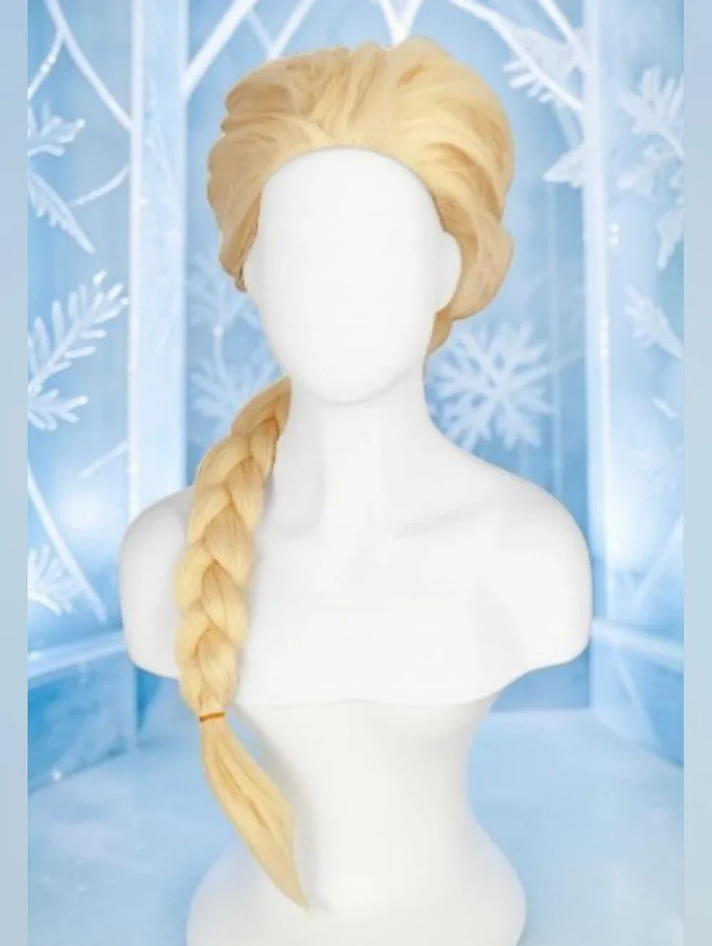 Disney Inspired Elsa Wig With Accessories Set, New